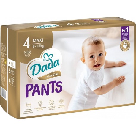 Dada Pantsy Extra care, veľ.: 4 - 8-15 kg, 39 ks