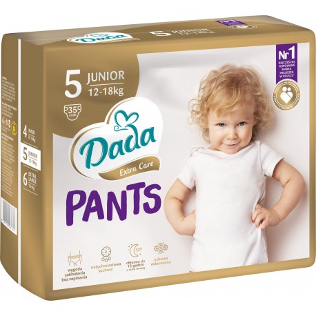 Dada Pantsy Extra care, 5 - 12-18 kg, 35 ks