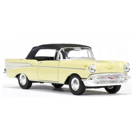 Kovový model auta - Old Timer 1:34 - 1957 Chevrolet Bel Air (Close Top)