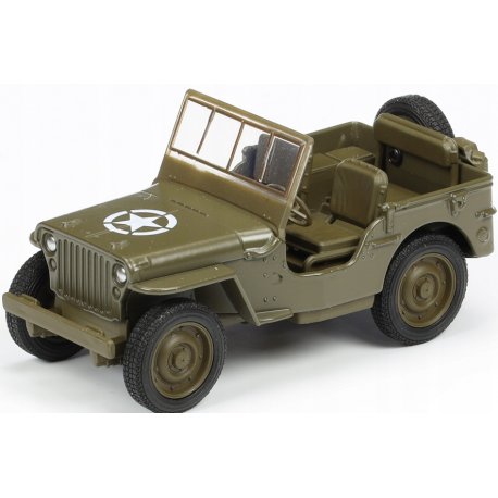 Kovový model auta - Nex 1:34 - 1941 Willys MB