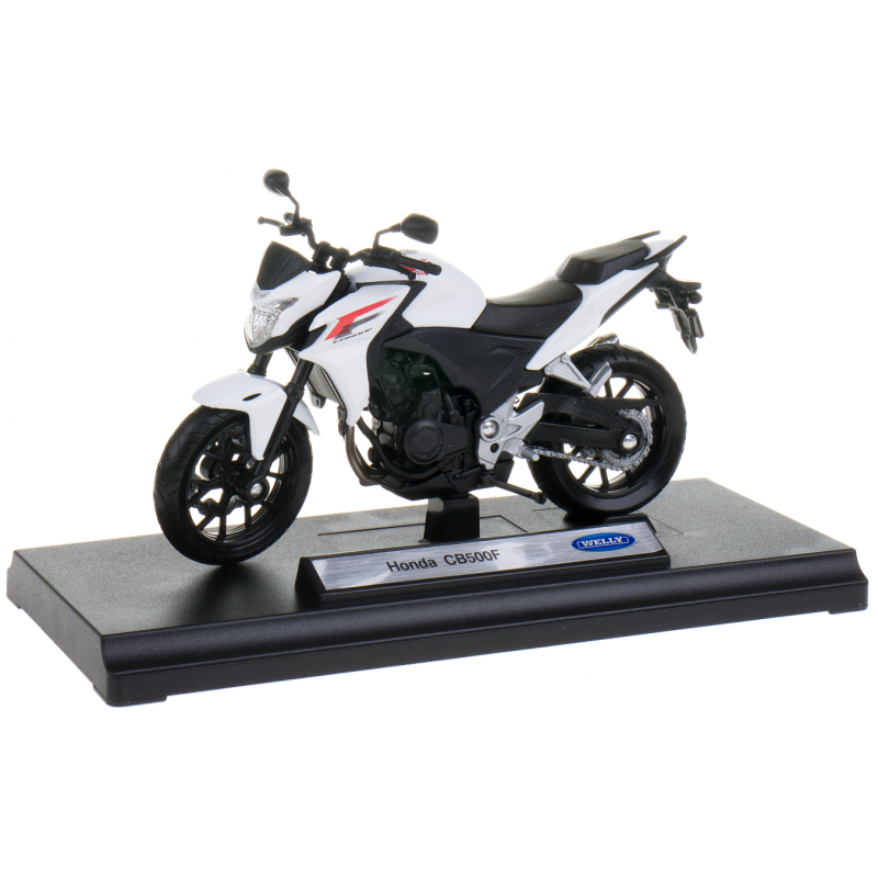 008690 Model motorky na podstave - Welly 1:18 - Honda CB500F 