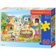 Puzzle Castorland - Farmársky dvor 60 dielikov