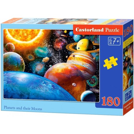 Puzzle Castorland - Slnečná sústava 180 dielikov