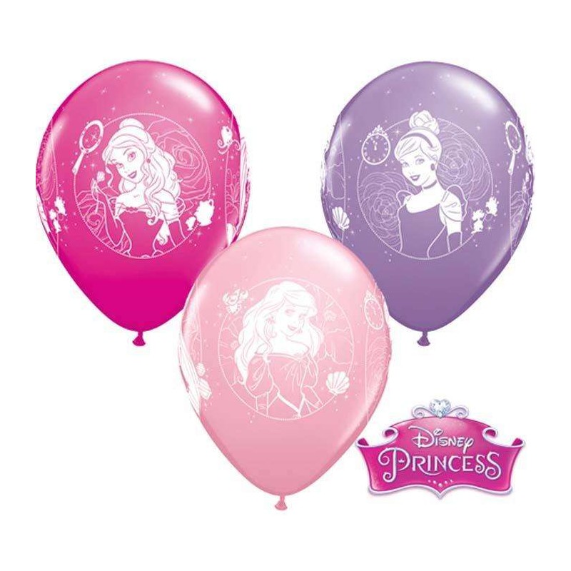 19229 Godan Set latexových balonů - Disney - Princess, 30cm (6ks) 