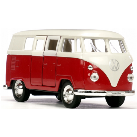 Kovový model auta - Nex 1:34 - 1963 Volkswagen T1 Bus