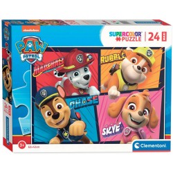 Clementoni Puzzle - Paw Patrol - Super štvorka 24 maxi