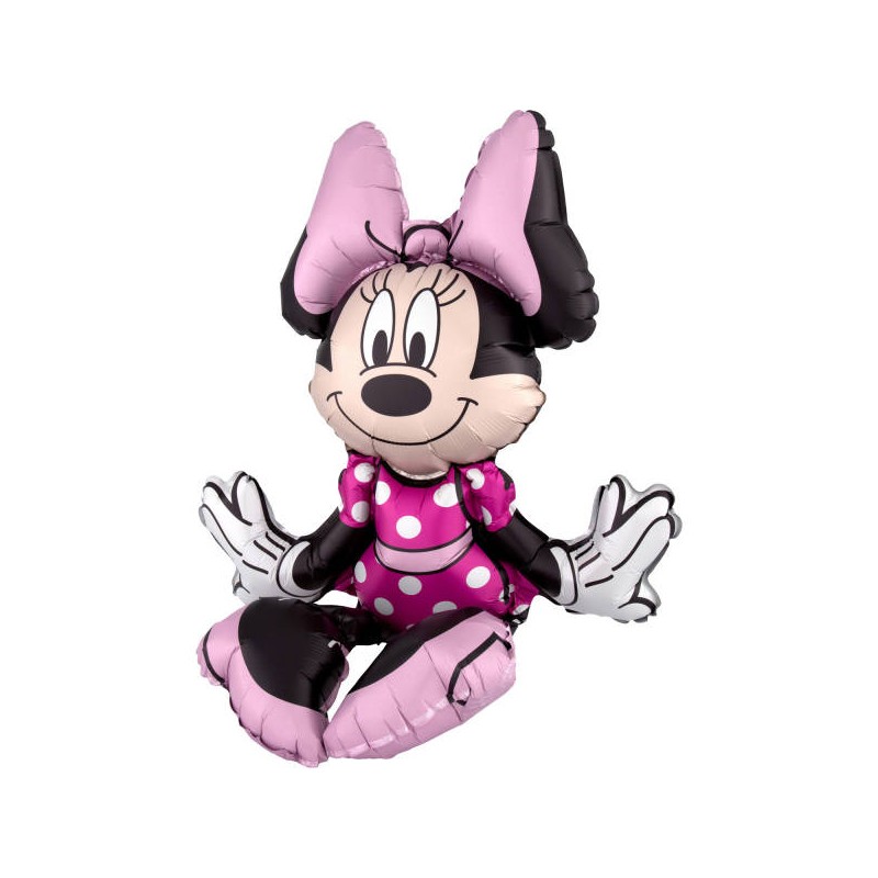 3818801 Godan Sedící fóliový balónek - Minnie Mouse 45cm 