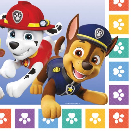 Papierové servítky - Paw Patrol - 33x33 cm