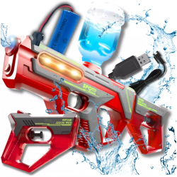 Vodná elektrická pištoľ - Water gun sport 2v1