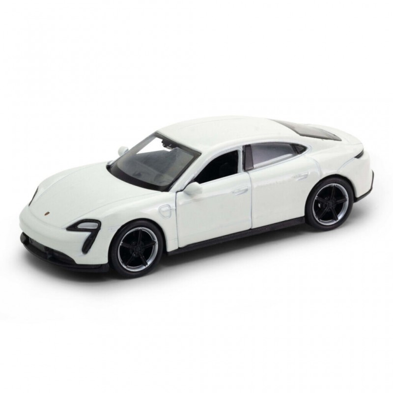 008805 Kovový model auta - Nex 1:34 - Porsche Taycan Turbo S Biela