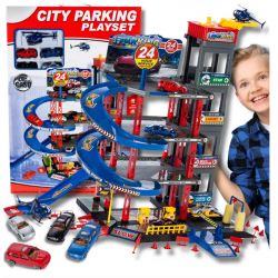 Parkovacia dráha - City parking playset